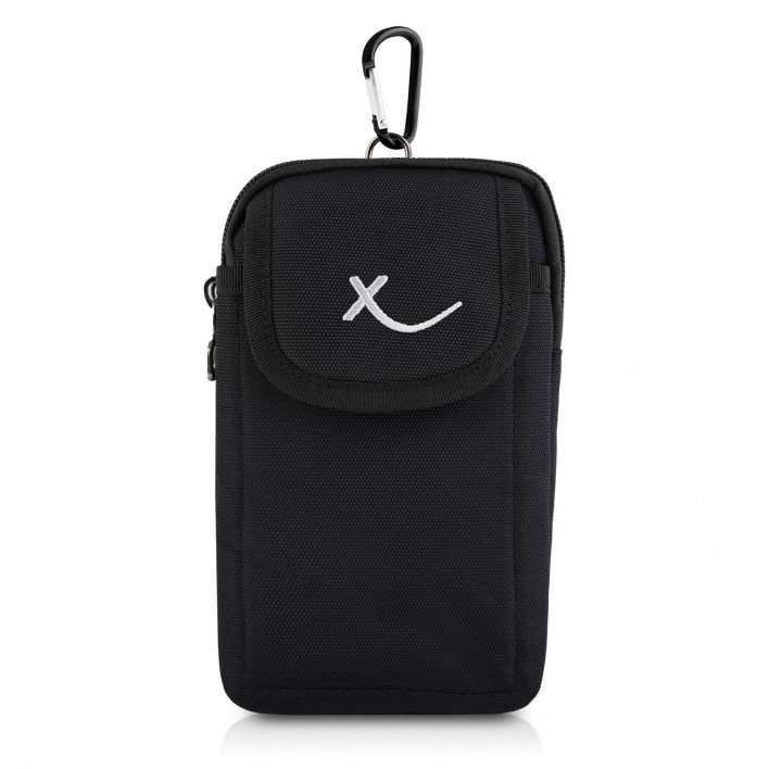 MĘSKA SASZETKA NA RAMIĘ  Z CORDURY CZARNA SP-03-BL