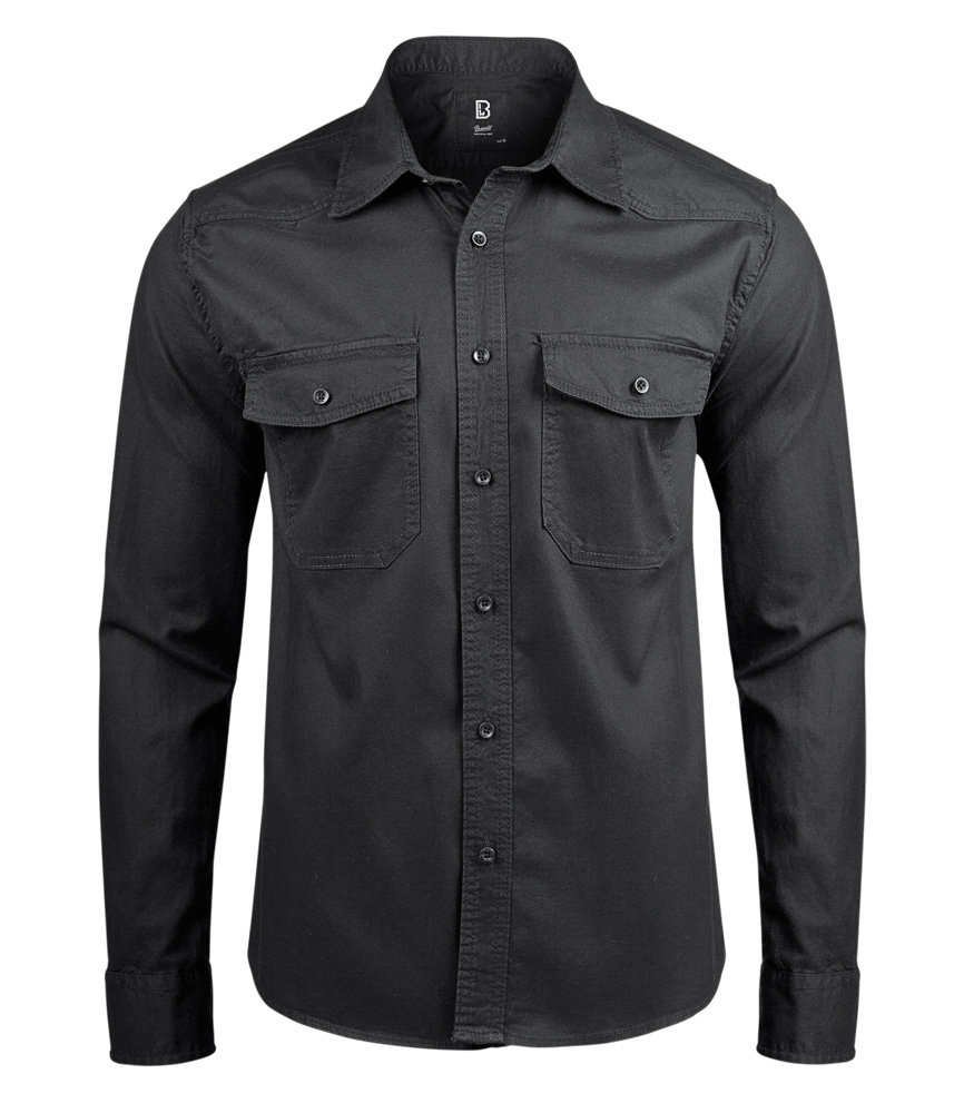 koszula FLANELLSHIRT black-L