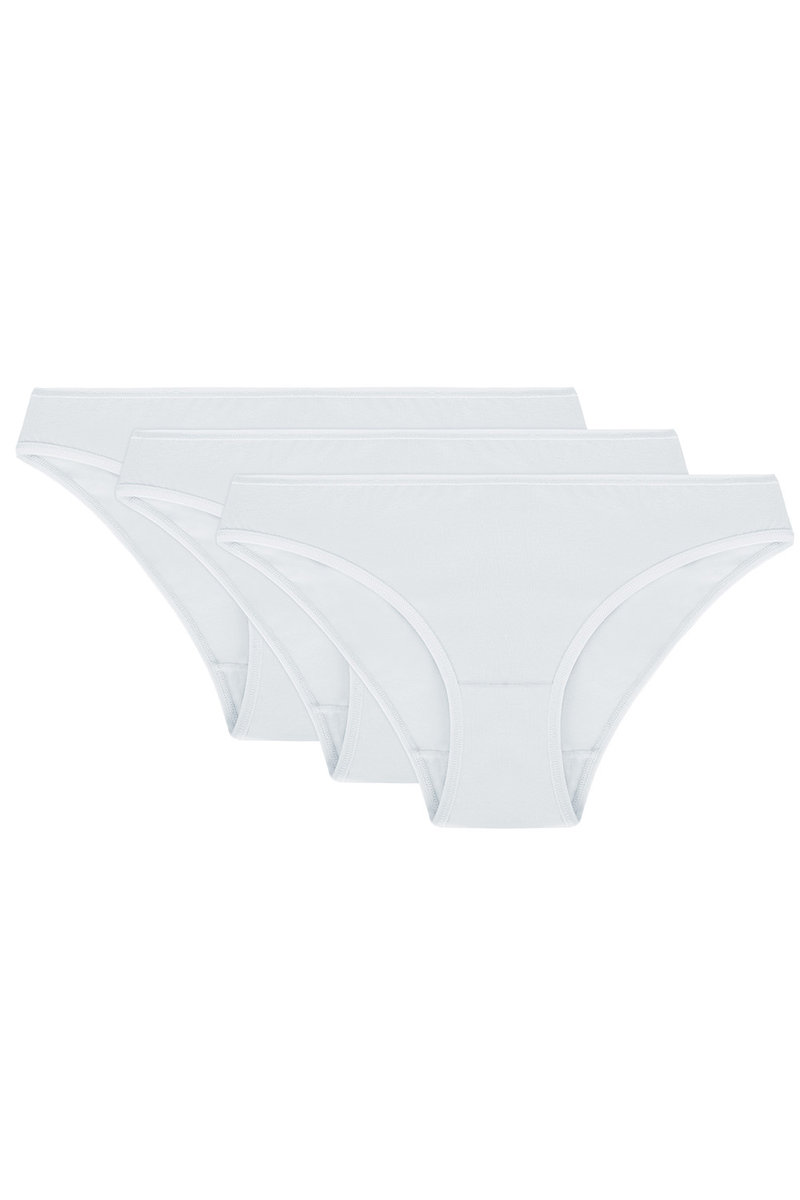 Vivisence 4003 3-pack biały XL Majtki figi