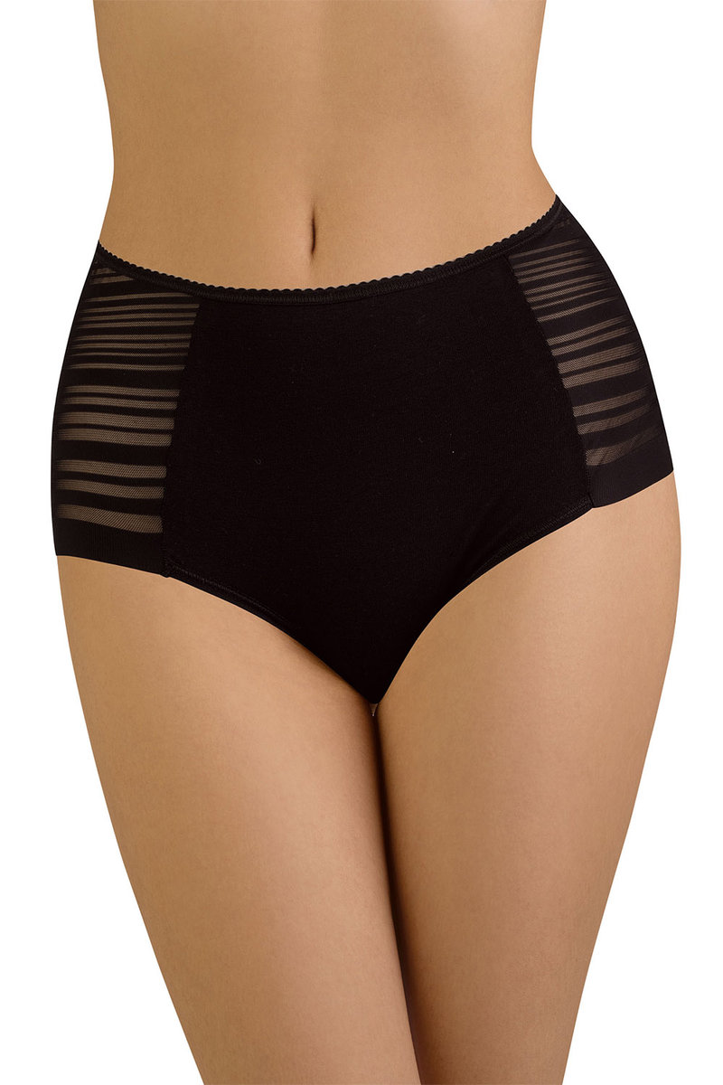 Vivisence 4014 czarny 3XL Majtki wysokie figi