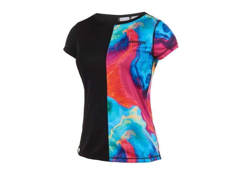 Koszulka krótki rękaw Mystic Diva Quickdry Women SS Aurora-S