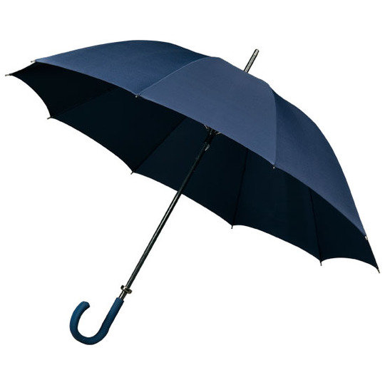 Parasol sztormowy granatowy, bardzo wytrzymały, mocny stelaż