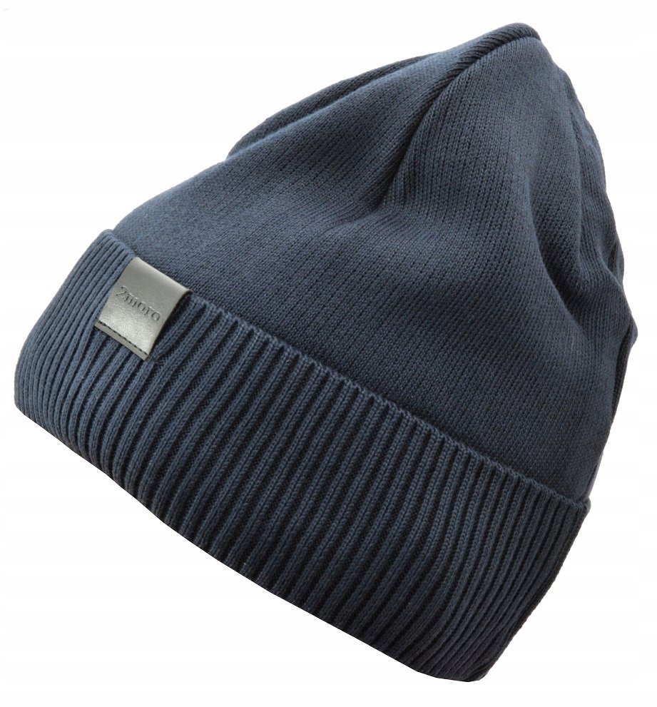 Męska CZAPKA ZIMOWA L/XL Akryl - na zimę - POLAR