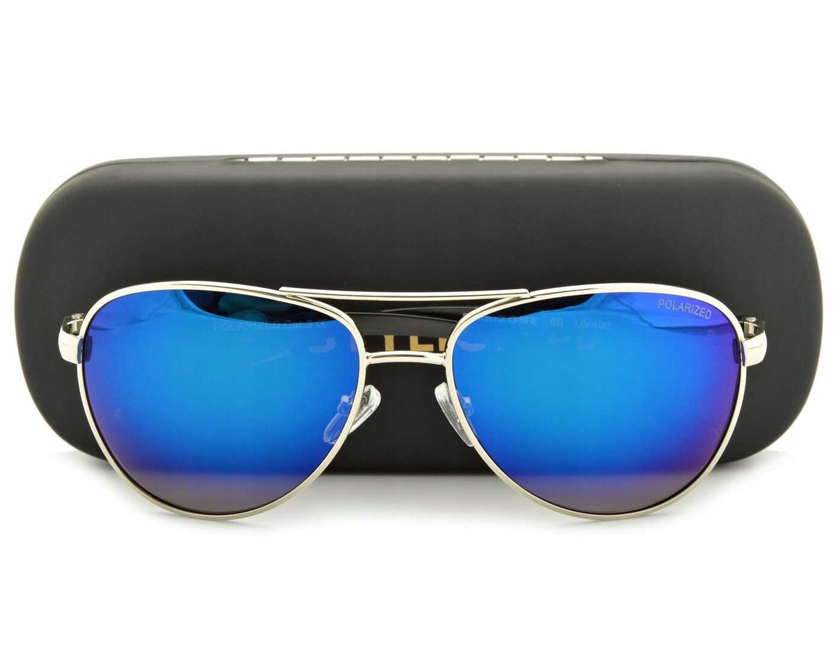 Okulary Aviator POLARYZACYJNE LUSTRZANKI Uniseks