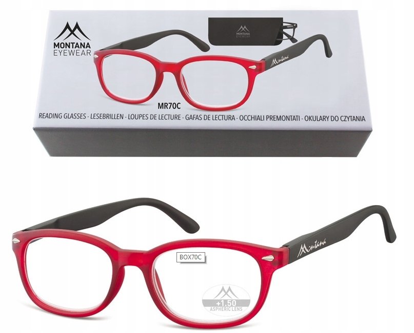Okulary do Czytania Damskie Męskie PLUSY FLEKSY