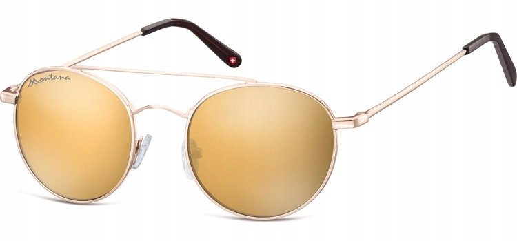 LENONKI Męskie Damskie LUSTRZANKI Okulary Okrągłe