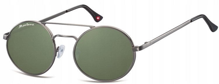 LENONKI Męskie Damskie Słoneczne Okulary Okrągłe