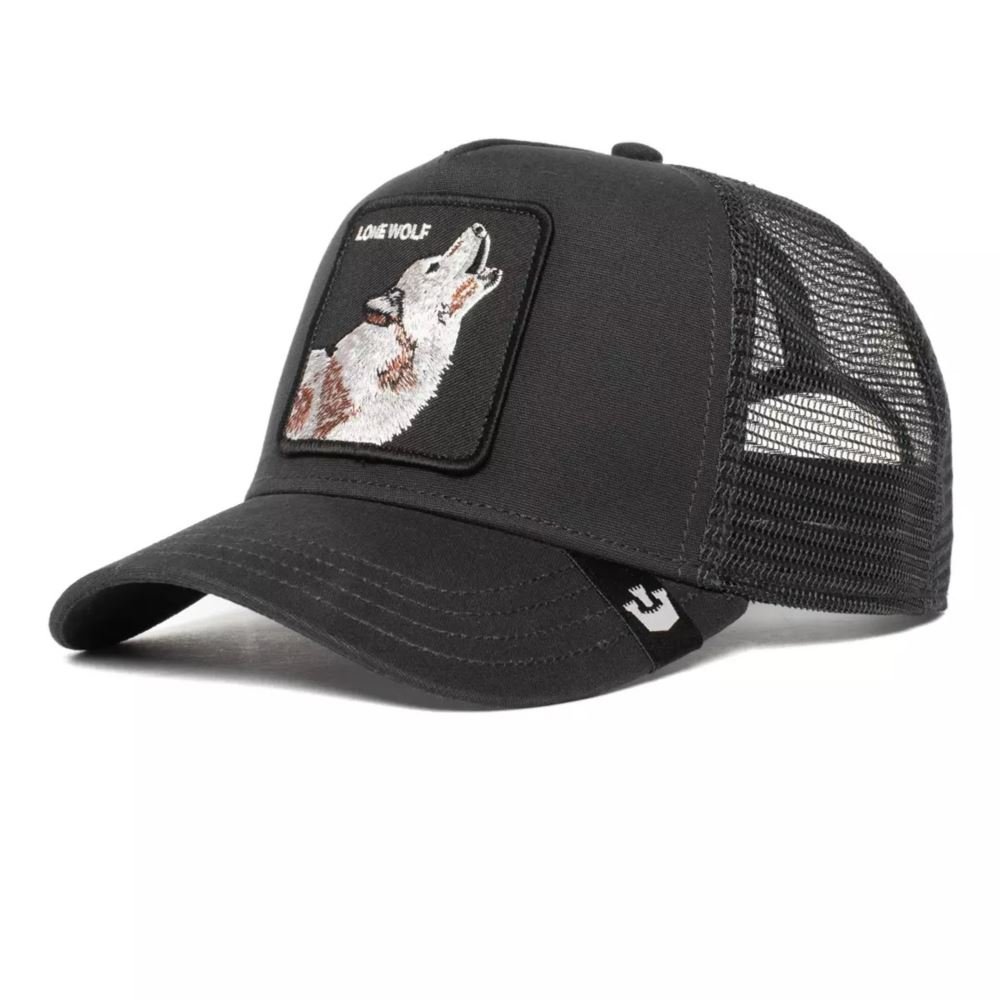 Czapka z daszkiem Goorin Bros. Lone Wolf Animal Farm Trucker - 101-0389-BLK