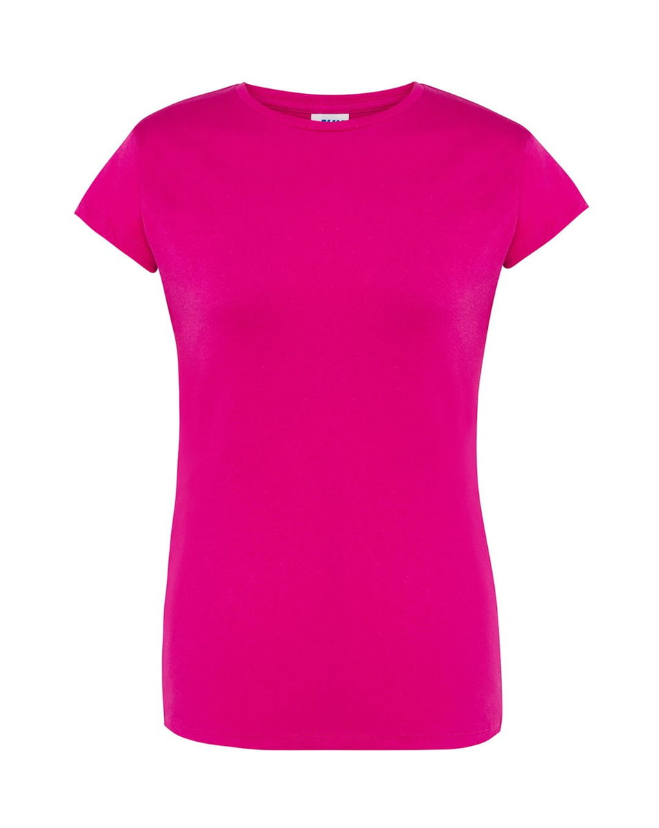 T-shirt damski fuksja 170g/m2 roz. M