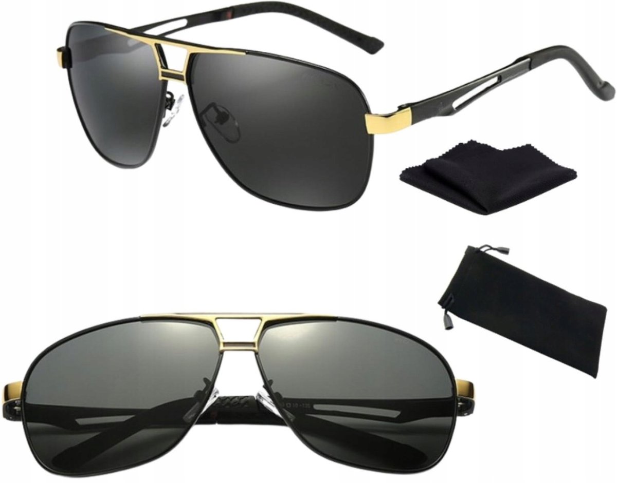 Okulary Polaryzacyjne Pilotki UV przeciwsłoneczne