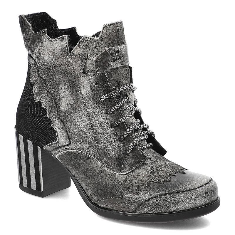 Białe Botki Damskie Maciejka Codzienne Buty