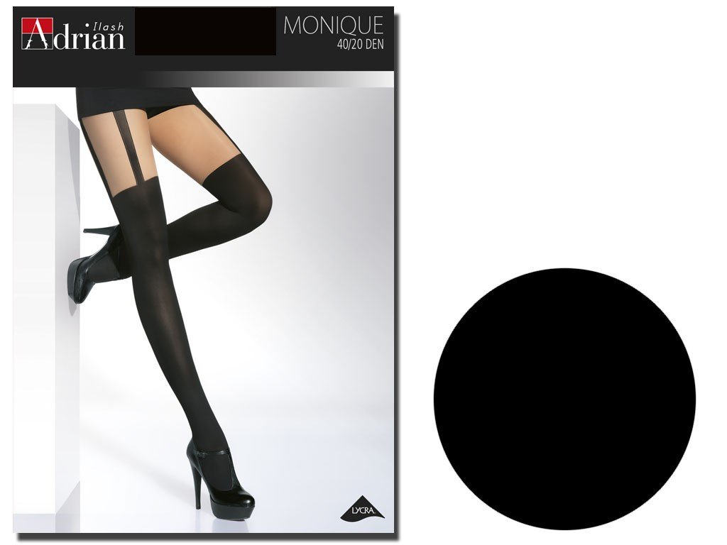 Rajstopy Adrian Imitują Pończochy Nero 2
