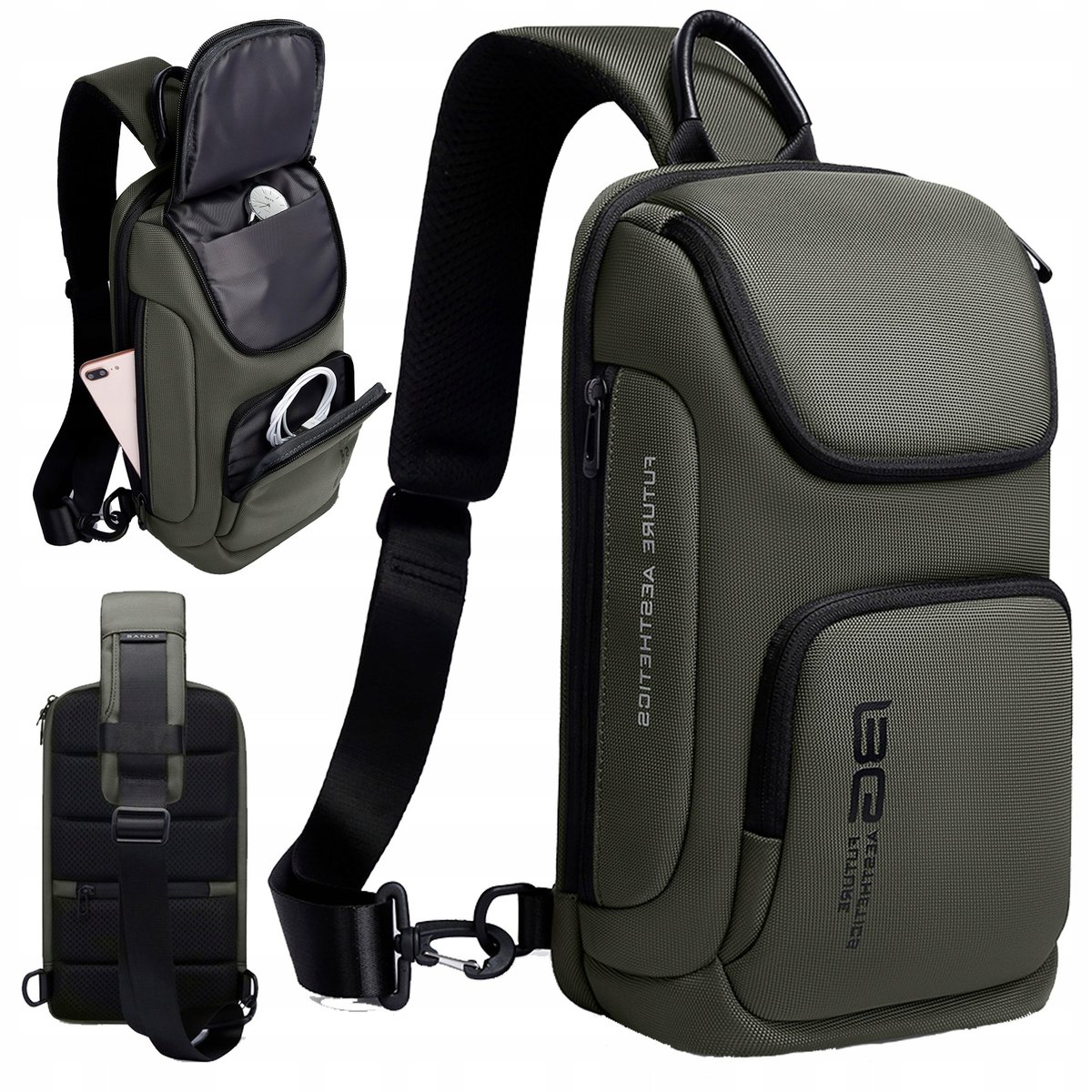 Plecak Miejski Na Jedno Ramię Bange Nerka Natablet