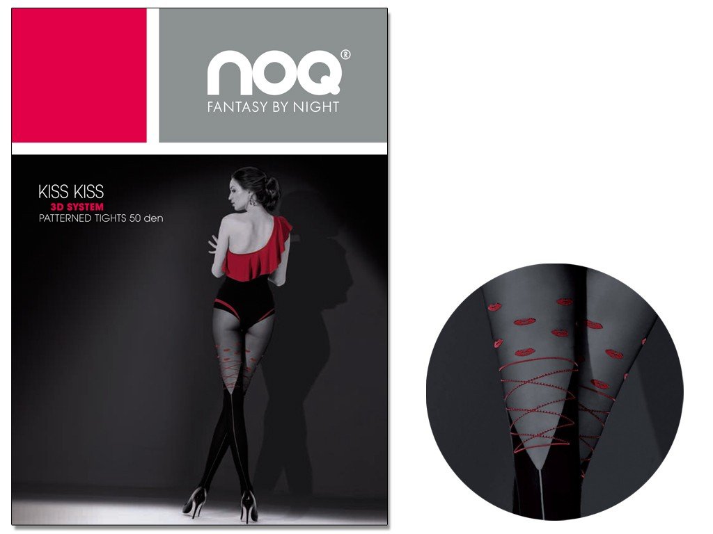 Rajstopy Wzorzyste Kiss Kiss Jak Pończochy Nero 2