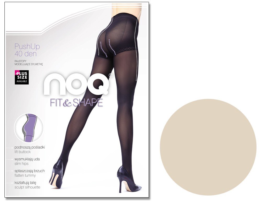 Rajstopy Modelujące 40 Den Push Up Vison 3