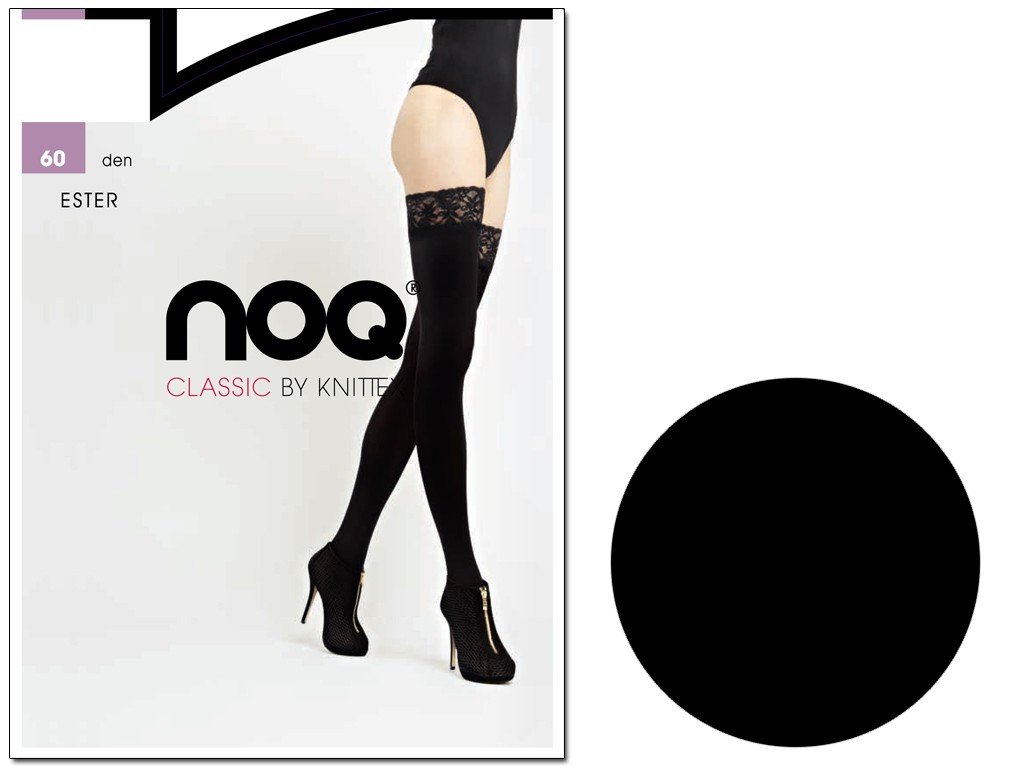 Kryjące Pończochy Samonośne 60 Den Nero 2