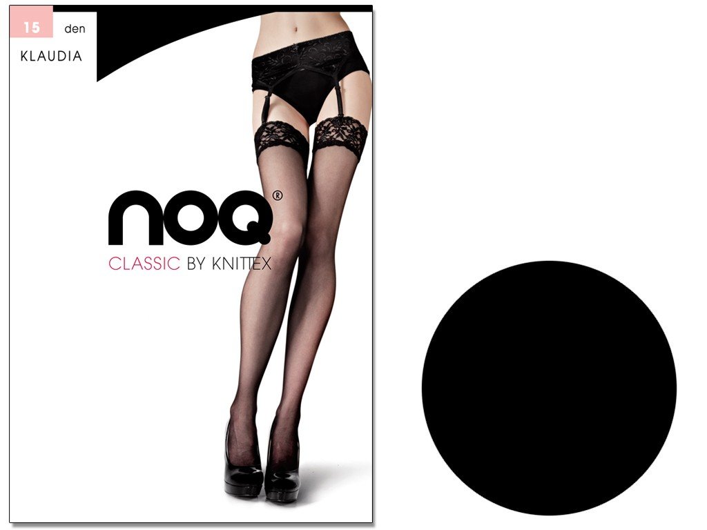 Pończochy Do Paska Klaudia Z Koronką 15 Den Nero 4