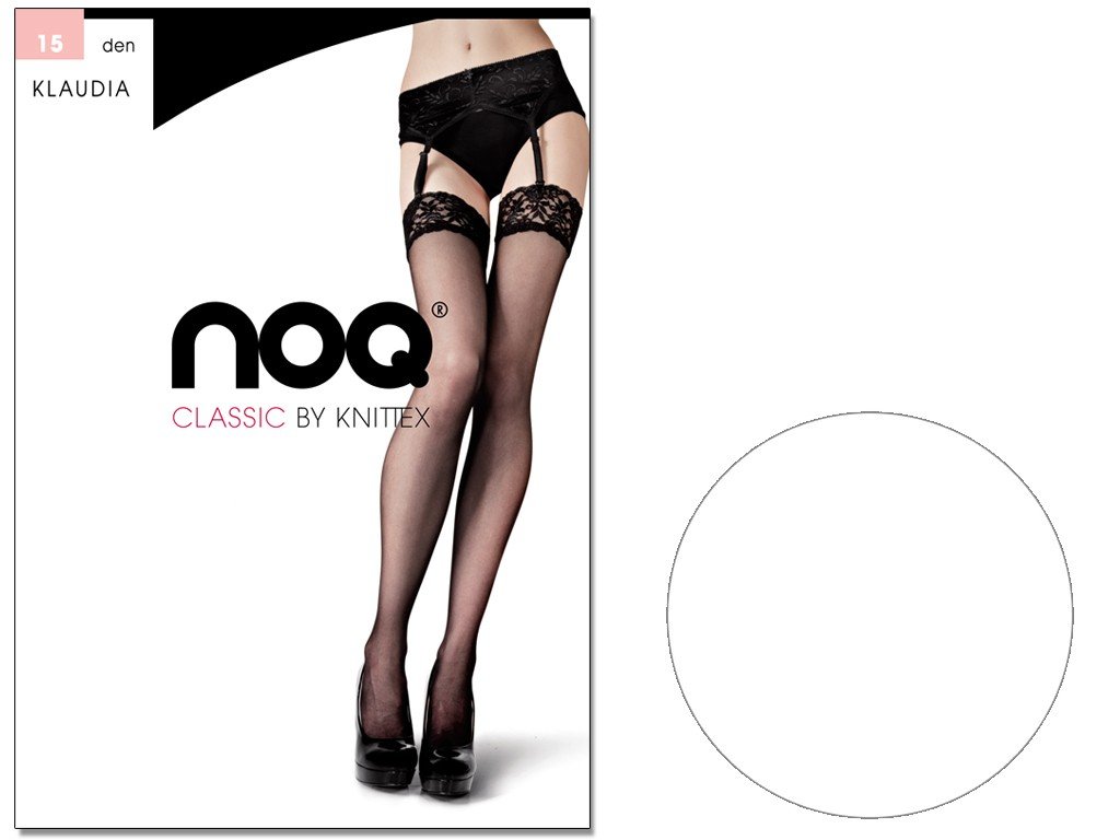 Pończochy Do Paska Klaudia Z Koronką 15 Den Bianco 2