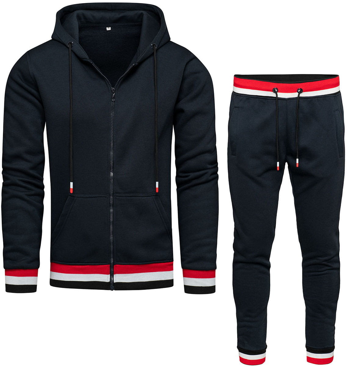 Dres męski bluza i spodnie granatowy Recea - XXL