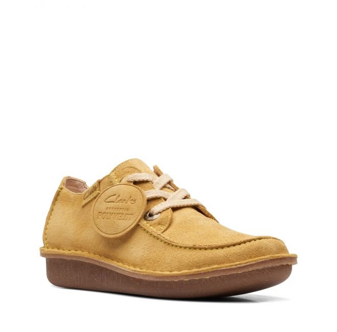 Clarks Funny Dream [Yellow Suede] - Rozmiar 38
