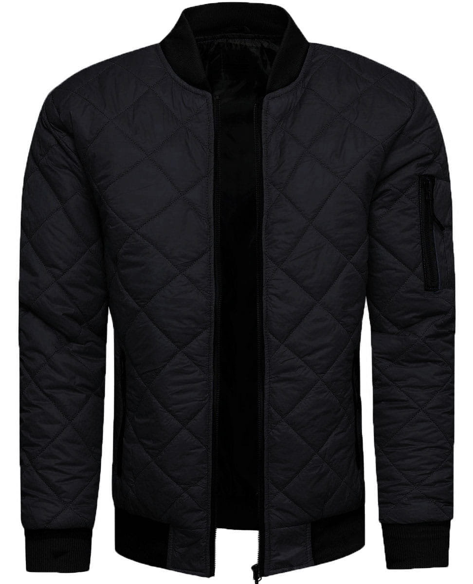 Kurtka męska przejściowa czarna Recea - XXL