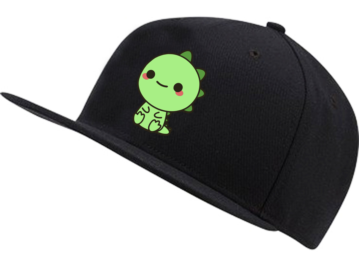 CZAPKA Z DASZKIEM DINOZAUR DINO CUTE DINO SNAPBACK FULL CAP