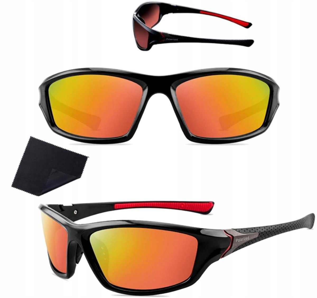 SPORTOWE LUSTRZANKI OKULARY POLARYZACYJNE na Rower