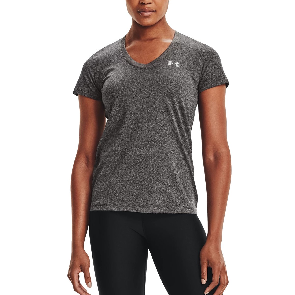 Koszulka treningowa damska Under Armour Tech SSV Solid 1255839 r.S
