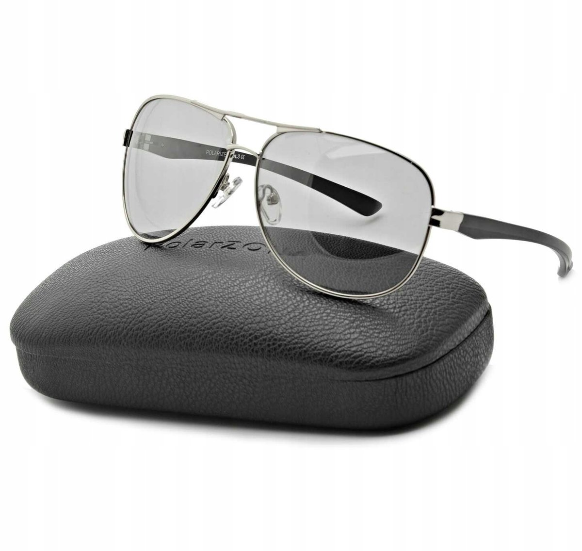Okulary POLARYZACYJNE FOTOCHROM Pilotki Aviatory