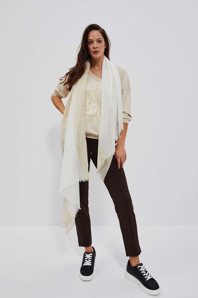 Szal w pasy-uniwersalny