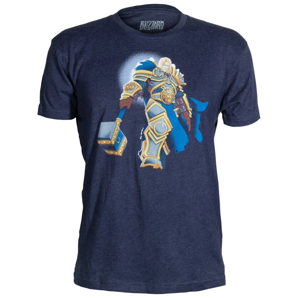 World of Warcraft - Crown Prince premium koszulka, granatowy (M)