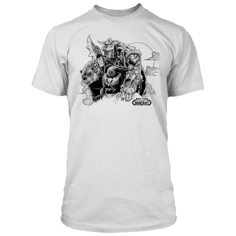 World of Warcraft - The Beastmaster premium koszulka, biały (2XL)