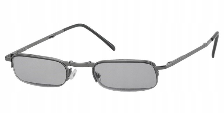 SKŁADANE Okulary do Czytania przyciemniane PLUSY