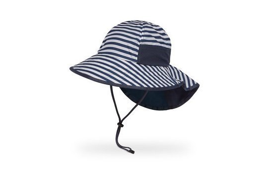 Kapelusz UV Sunday Afternoons Kids' Play Hat Navy Stripe 52/54