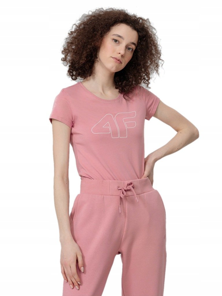 KOSZULKA DAMSKA 4F SPORTOWA T-SHIRT BAWEŁNA TOP M