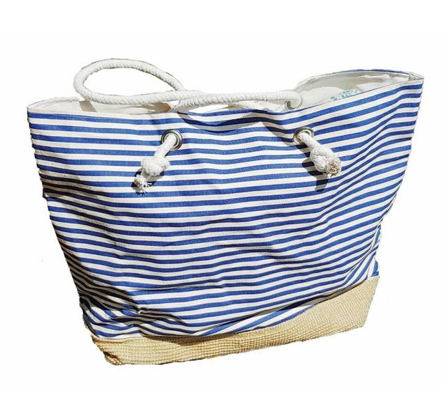Torba Plażowa W Paski