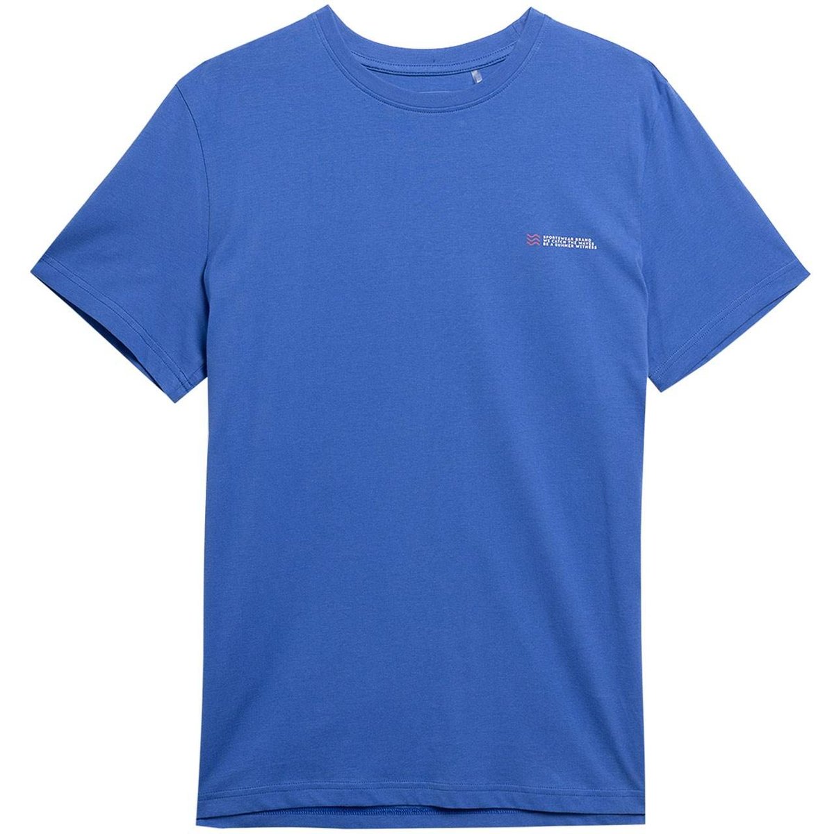 Koszulka męska 4F M360 kobalt 4FSS23TTSHM360 36S-XXL