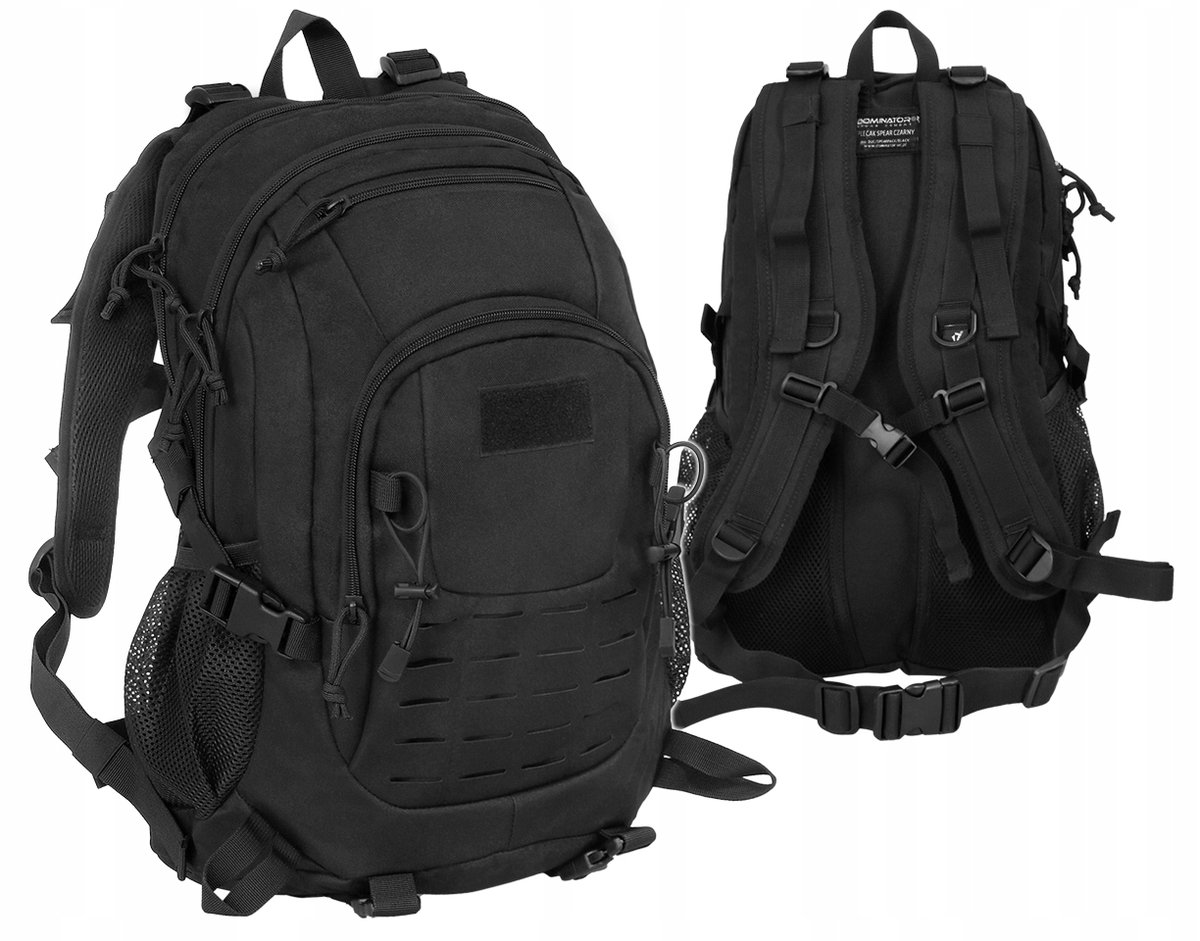 Dominator, Plecak Spear Laser Cut, Czarny