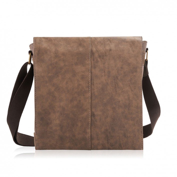 EKSKLUZYWNA TORBA MĘSKA NA RAMIĘ MESSENGER SP-07-BR