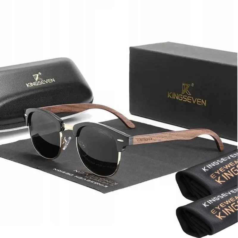 Okulary Kingseven Czarny Złoty