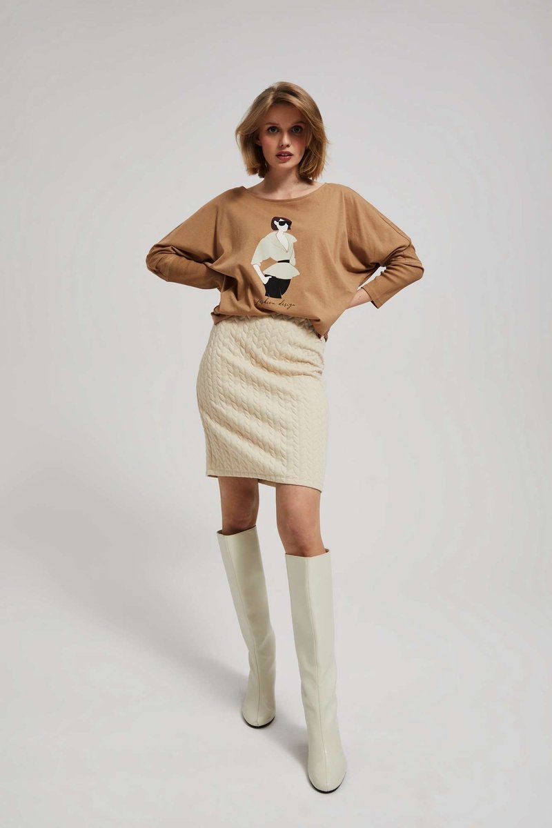 Ołówkowa Spódnica-Xs