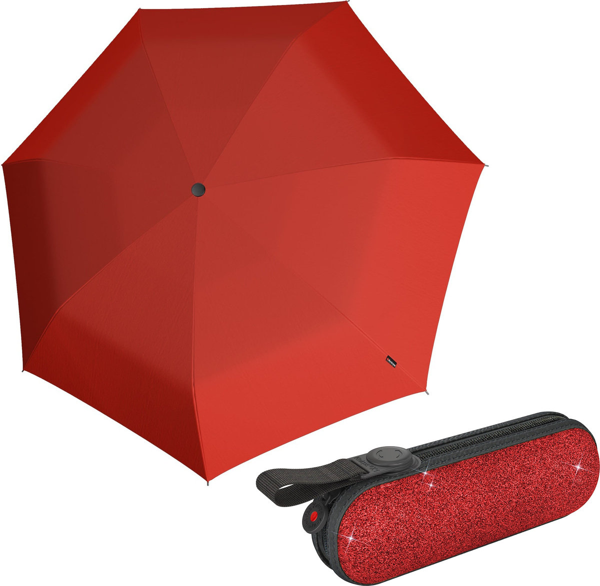 Parasol Kieszonkowy Knirps 6010 X1 Glam Red