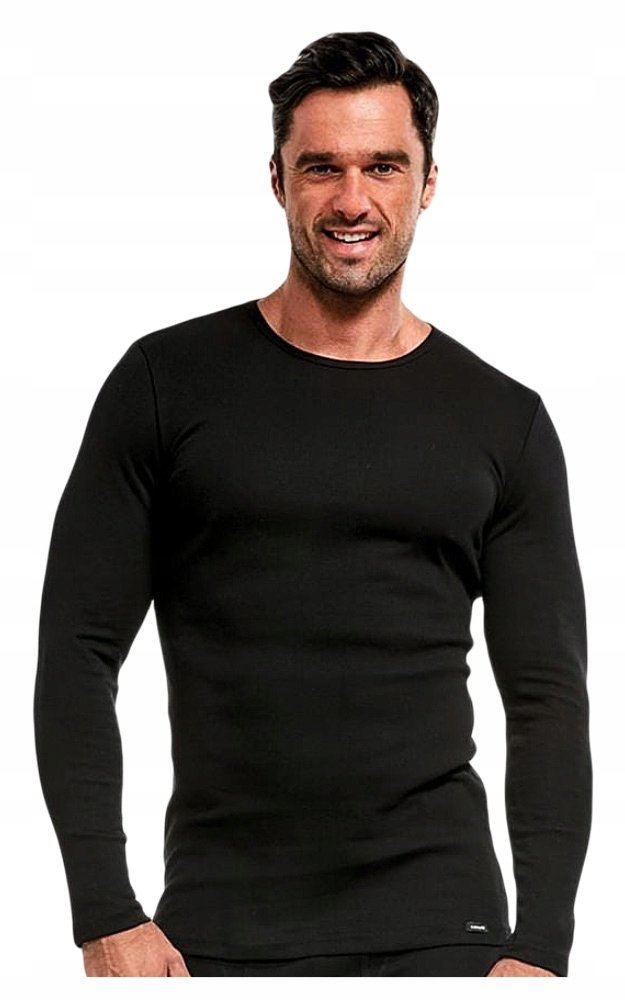 Cornette Podkoszulek Męski Czarny Ct214 M