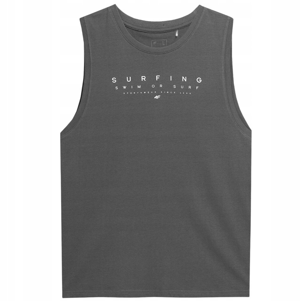 4F T-Shirt Koszulka Męska Bezrękawnik Rozmiar L