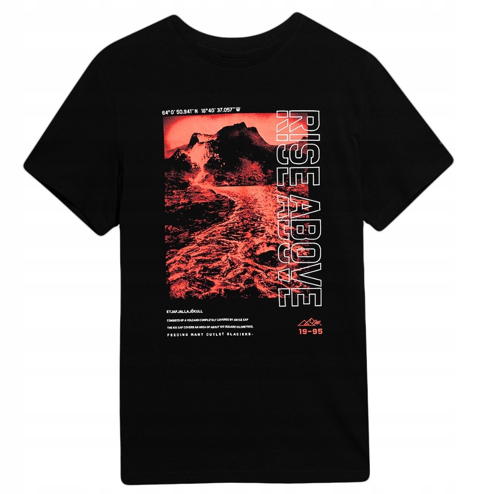 4F T-Shirt Koszulka Bawełna 100% Ttshm489 L