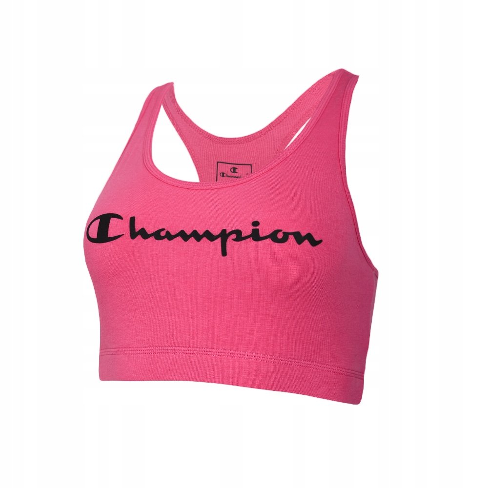 Champion Top Stanik Sportowy Racerback Różowy Xs