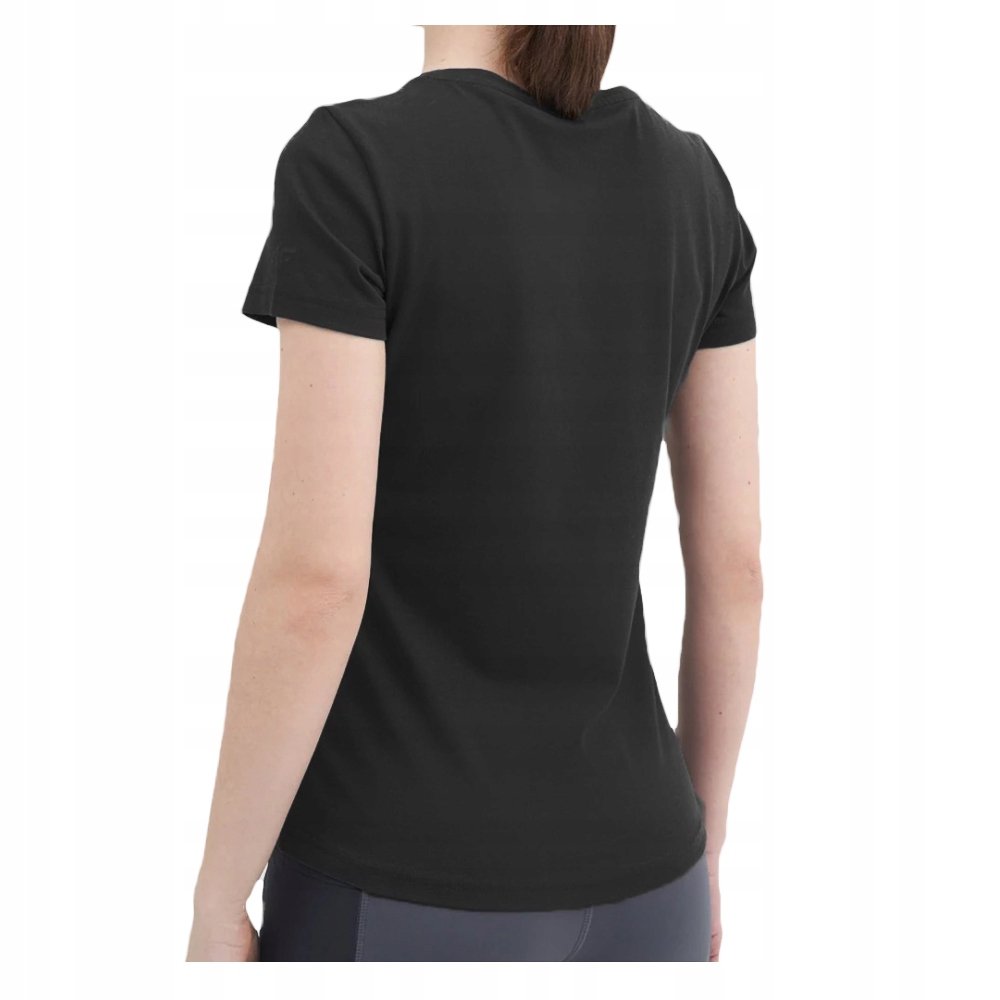 4F Koszulka Damska T-Shirt Szary Ttshf275 M