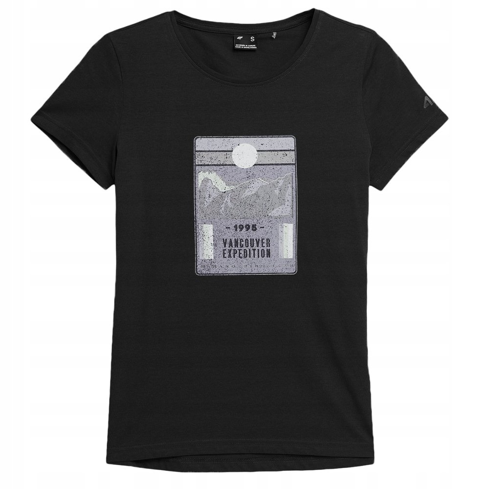 4F Koszulka Damska T-Shirt Kremowy Ttshf274 S