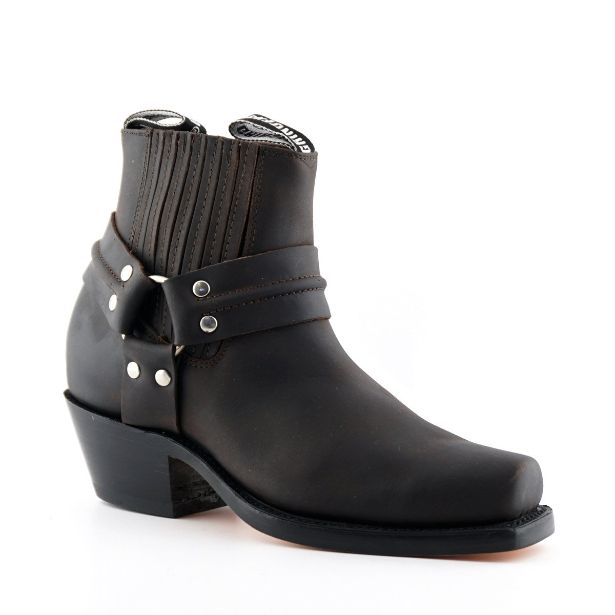 Kowbojki Grinders - Harness Lo (490 Black)-46
