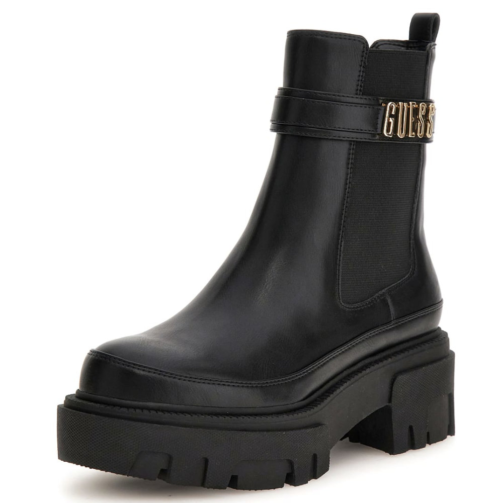 Guess Czarne Damskie Botki Na Jesień Ocieplane 37